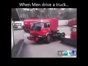 When Men drives Truck
